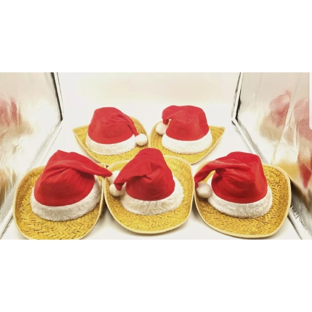 Santa Cowboy Hats